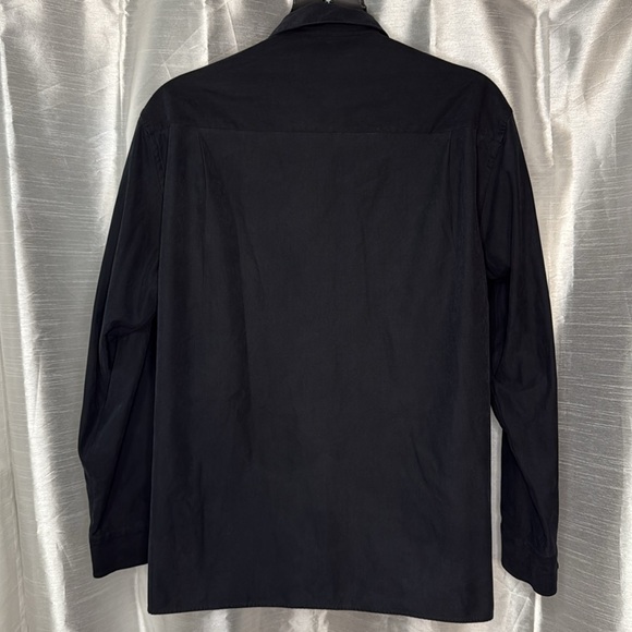 Munsingwear Navy Blue Long Sleeve Button Up Casual Shirt Men’s XLT - Picture 5 of 8